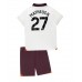 Billige Manchester City Matheus Nunes #27 Børnetøj Udebanetrøje til baby 2023-24 Kortærmet (+ korte bukser)